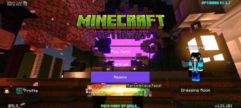 Улучшенное главное меню в игре