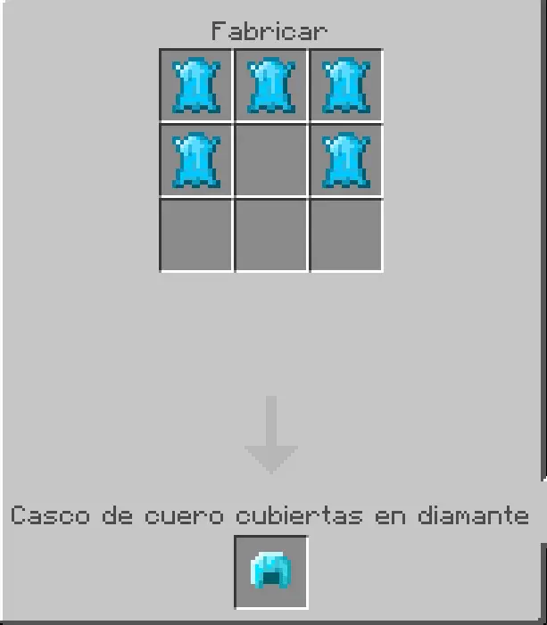 Крафт шлема с алмазным напылением