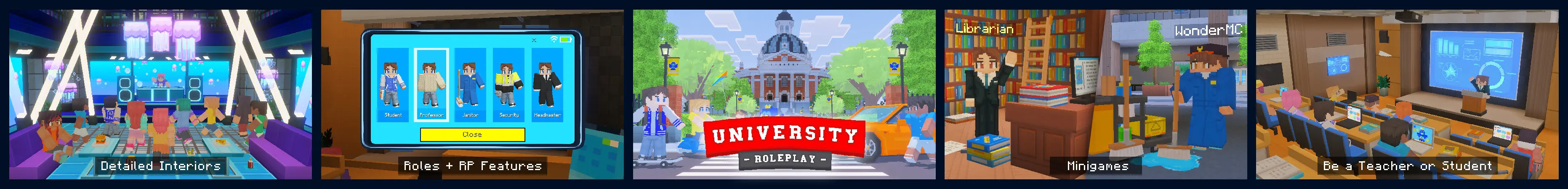 University Roleplay panorama