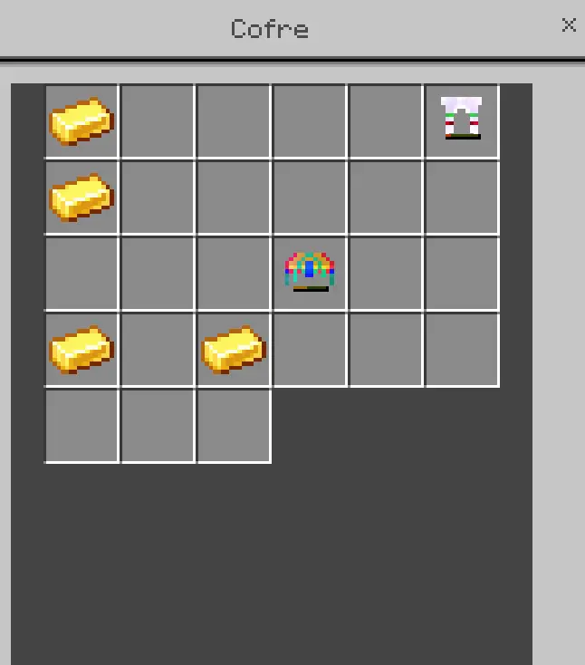 Нахождение одежды в сундуке храма джунглей