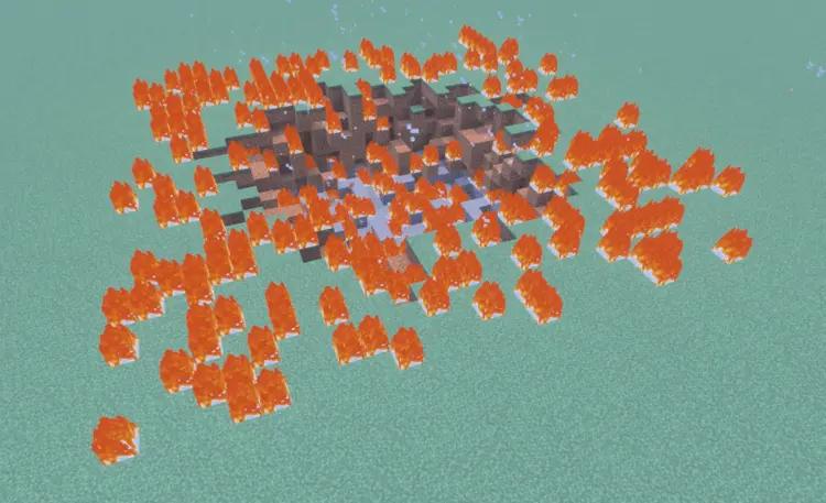 Радиус взрыва огненного динамита