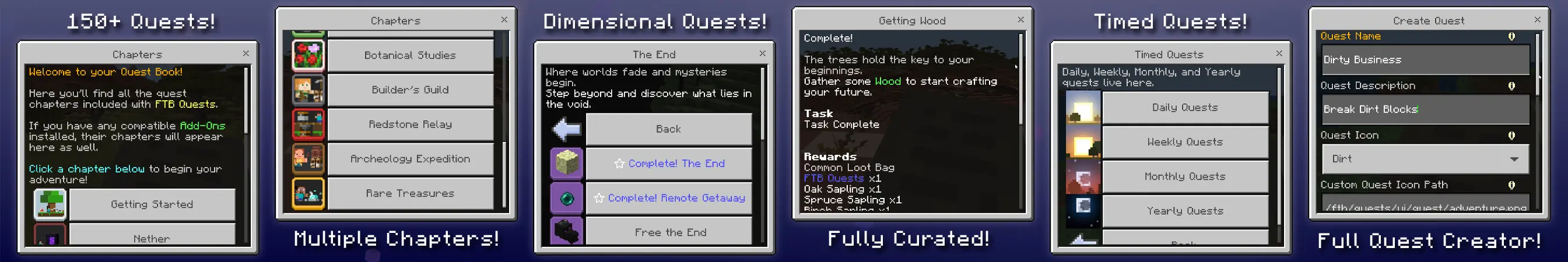 FTB Quests panorama
