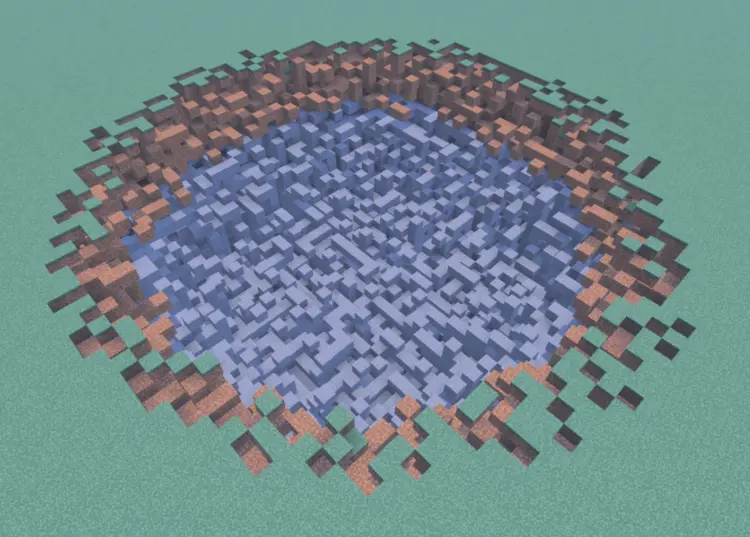 Радиус взрыва динамита x50