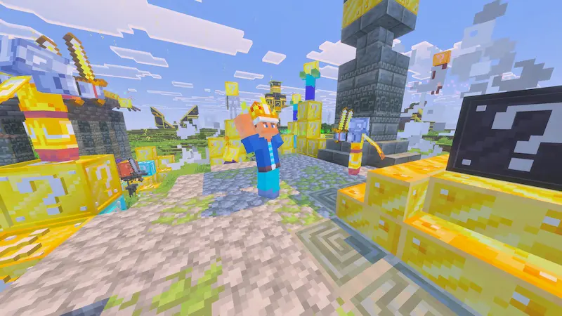 Скриншот Lucky Block Loot Add-On №3