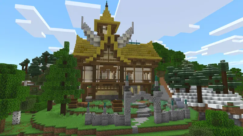 Скриншот Крафтовые дома №2