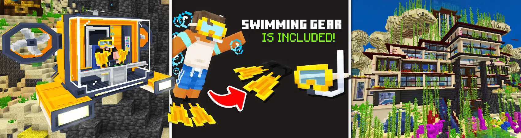 Underwater Mansion panorama