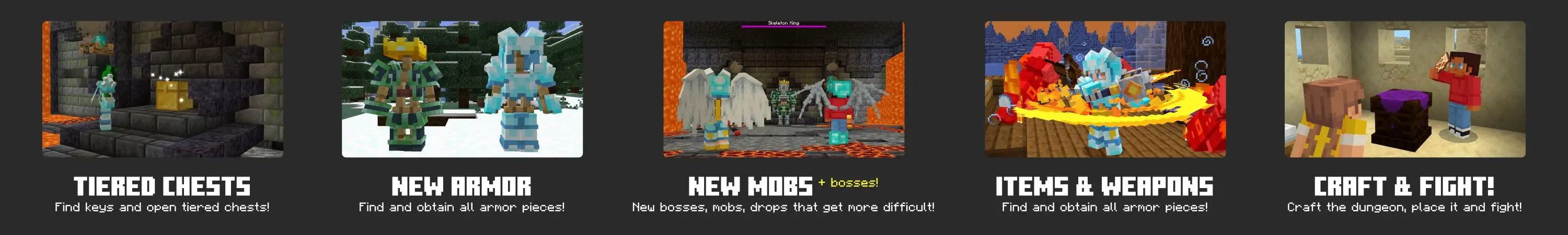 Дополнение Craftable Dungeons panorama