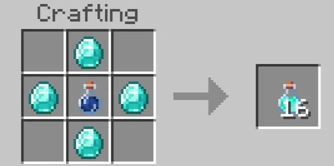 Крафт алмазного зелья