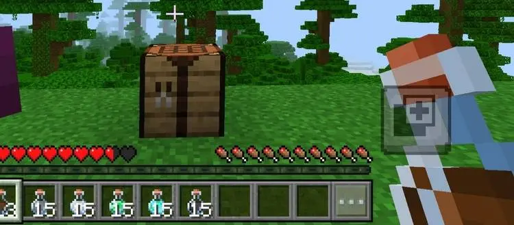 Зелья грязи в руке