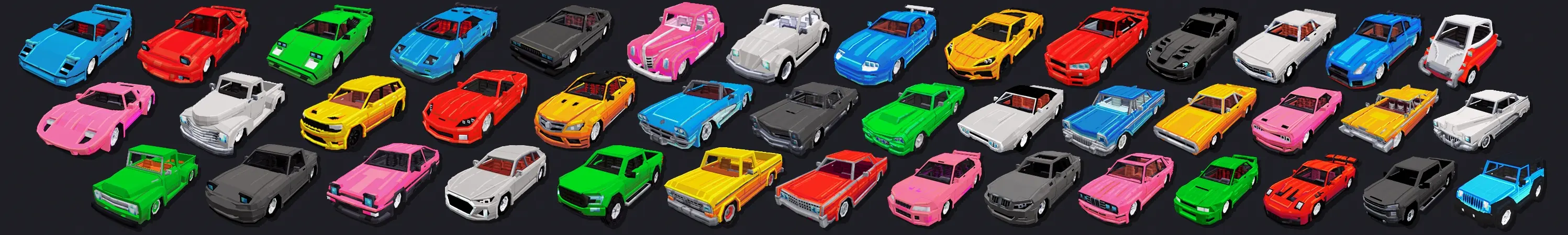 Cars Of The World panorama