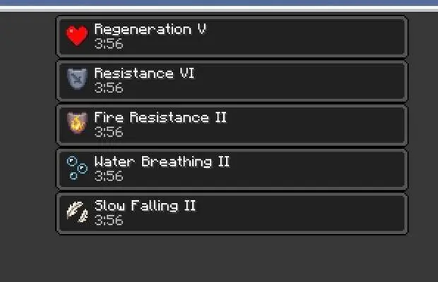 Эффекты от незеритового зелья