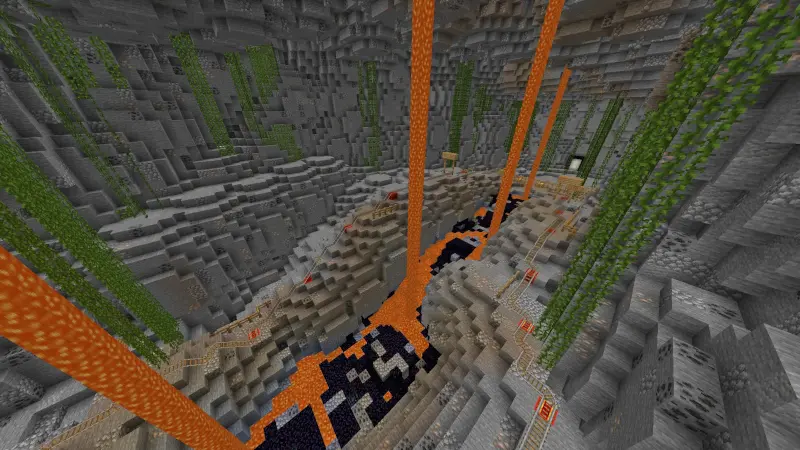 Скриншот Maizencraft - Slime Caverns №3