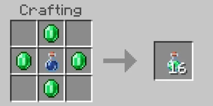Крафт изумрудного зелья