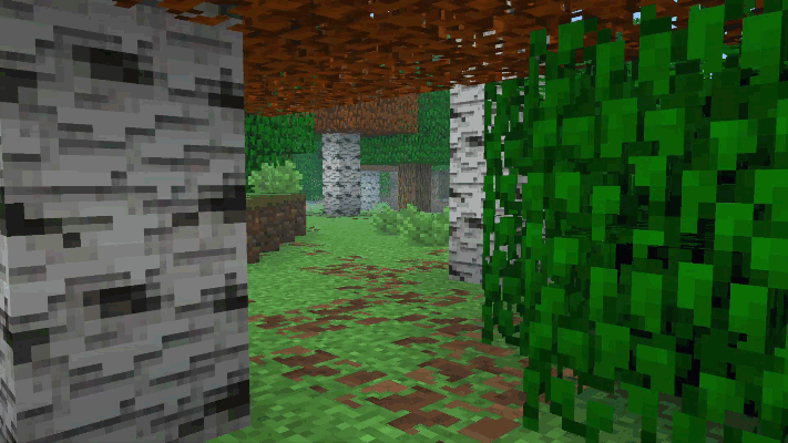 Анимация у листвы