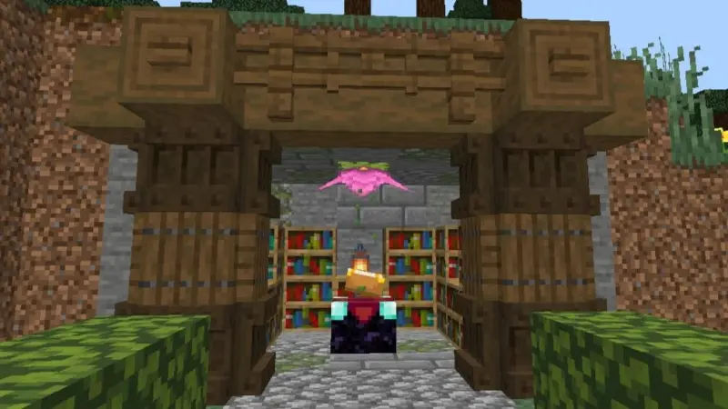 Арка в комнату зачарования