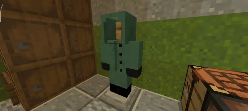 Зеленый костюм