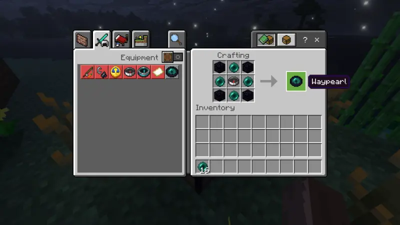 Изготовление особого предмета для телепортации