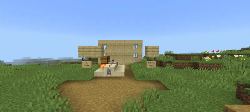 Механизм с рычагом и сундуком