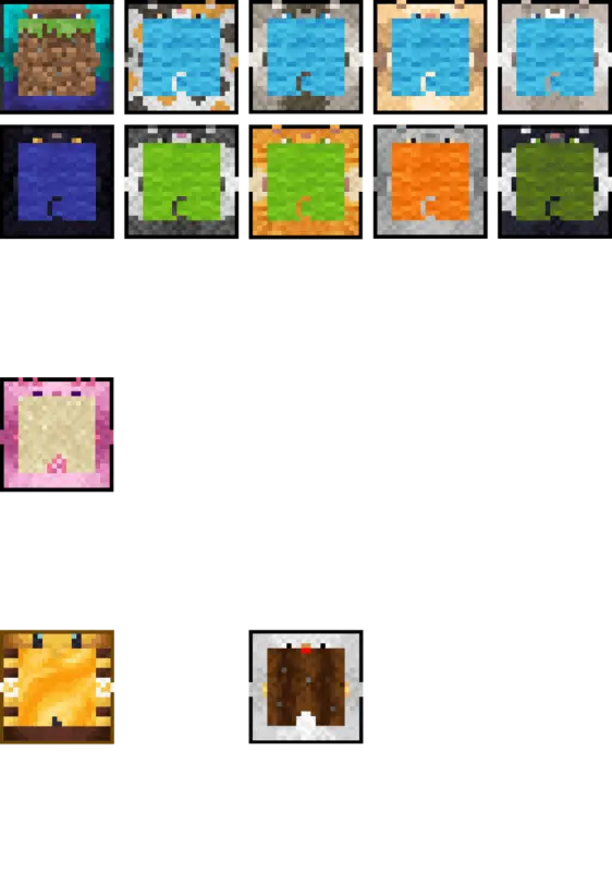 Разные рамки для панели быстрого доступа