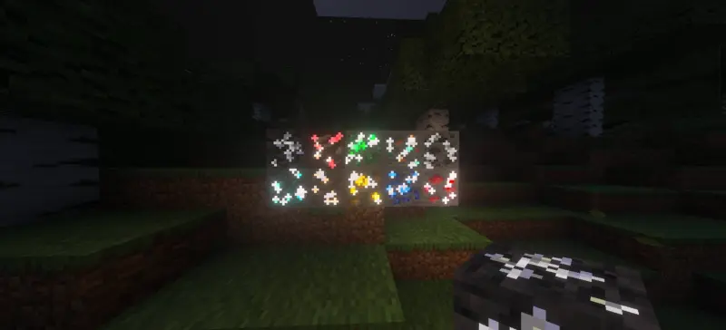 Улучшенный вид нескольких видов руд