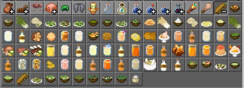 Все новые предметы и блоки