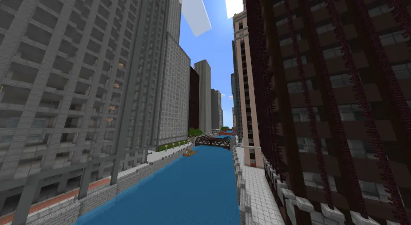 Огромные здания