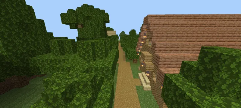 Тропинка к домам