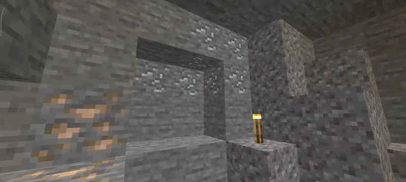 Свинцовая руда в пещере