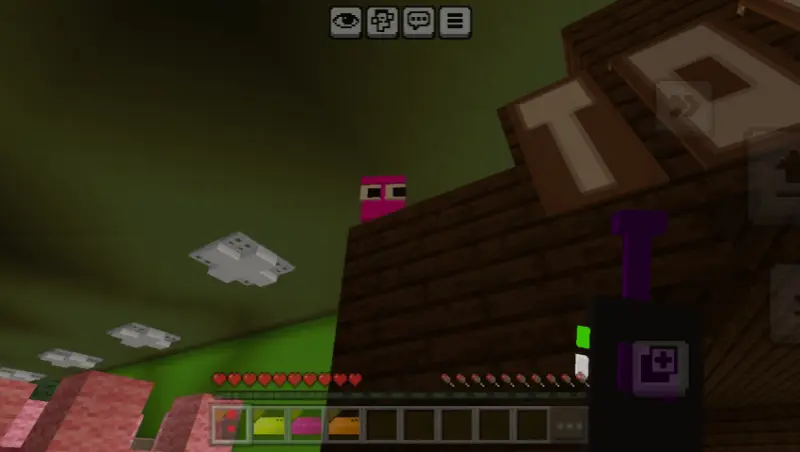 Розовое ведро