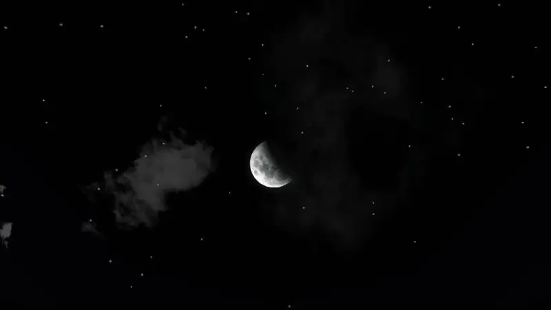 Новый вид луны