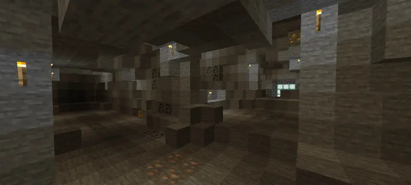 Пещера с рудами