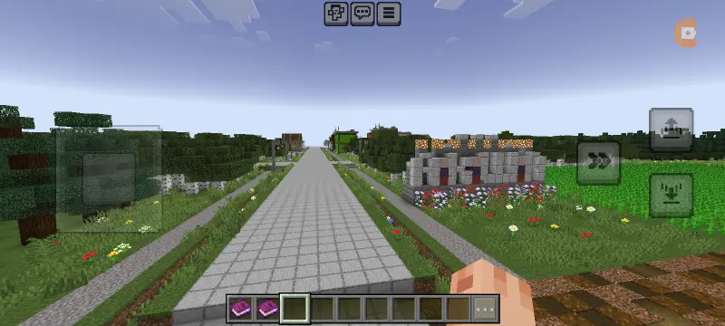 Въезд в город Акша