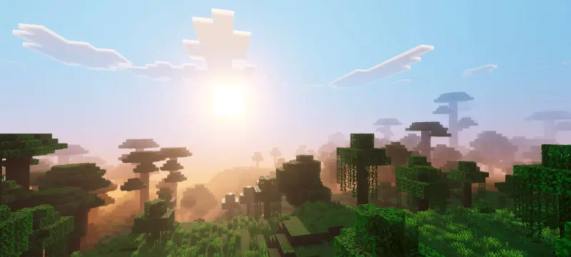 Ясный день в джунглях