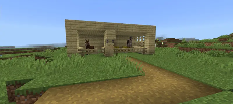 Ослы в вольере