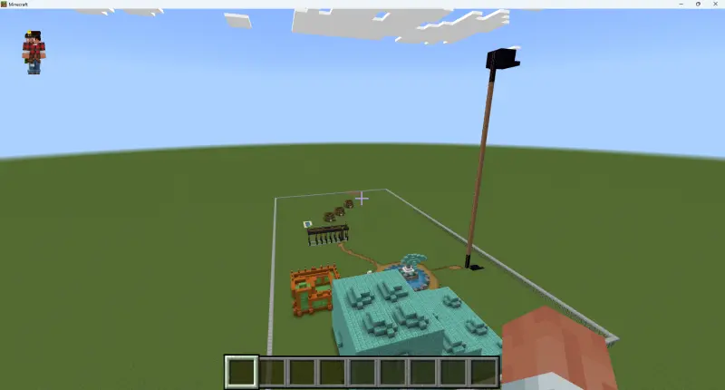 Вид на все места развлечений