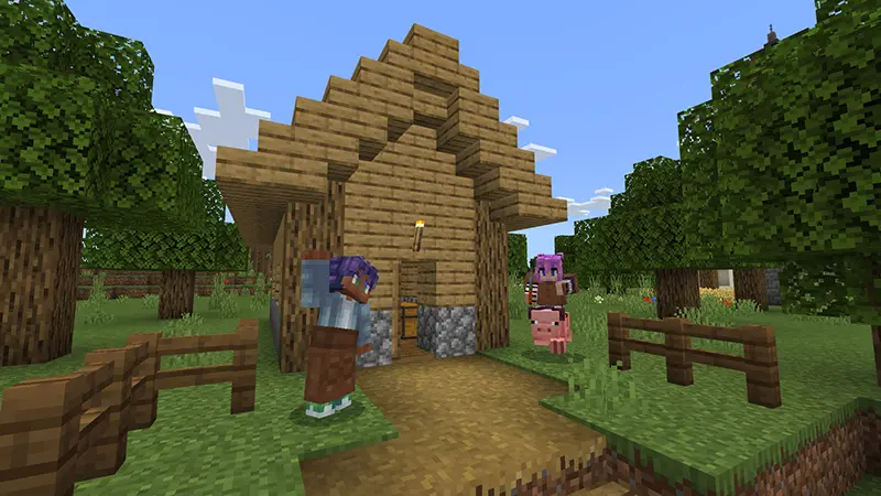 Скриншот Plain Houses: Noob x Pro x God №1