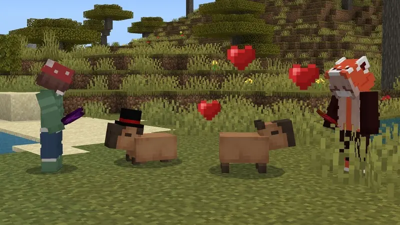 Скриншот Capybaras Add-On №1