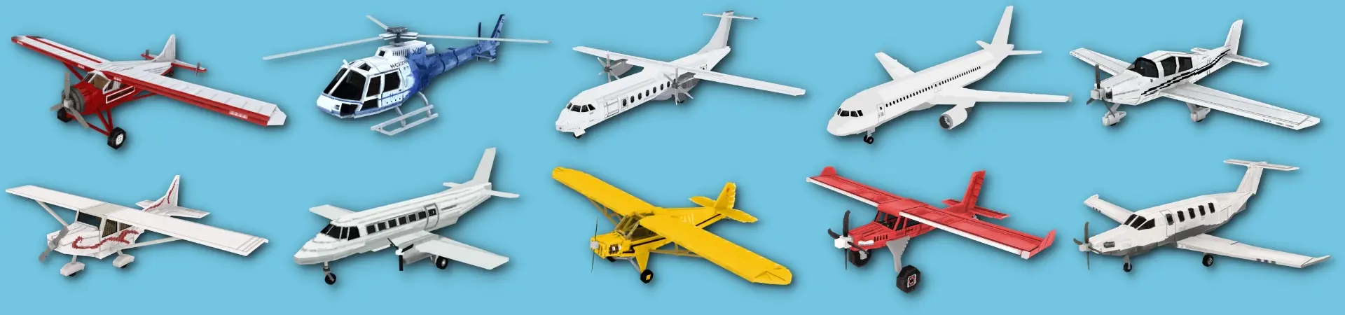 Дополнение Airplanes panorama