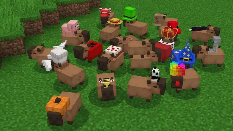 Скриншот Capybaras Add-On №4