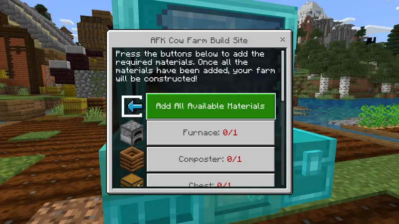 Скриншот AFK Farms 1.2 Add-On №5