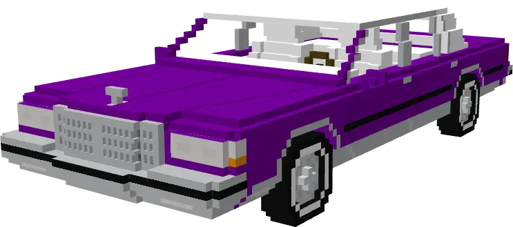 Фиолетовый автомобиль