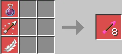 Крафт стрелы сердец