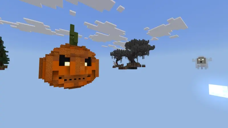 Скриншот Halloween One Block №6