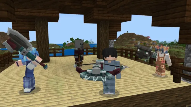 Скриншот Mob Weapons Add-On №2