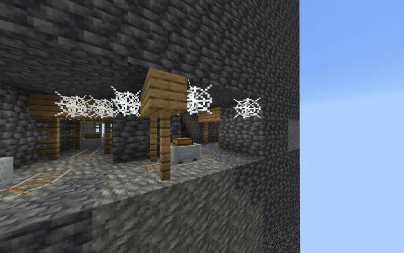 Уровень заброшенной шахты