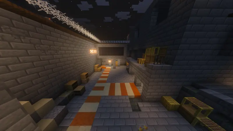 Арена карты ночью