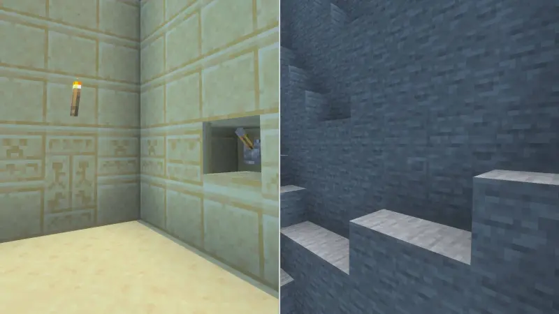 Каменная и пустынная дверь