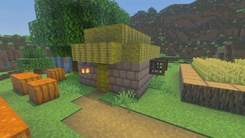 Дверь из сена