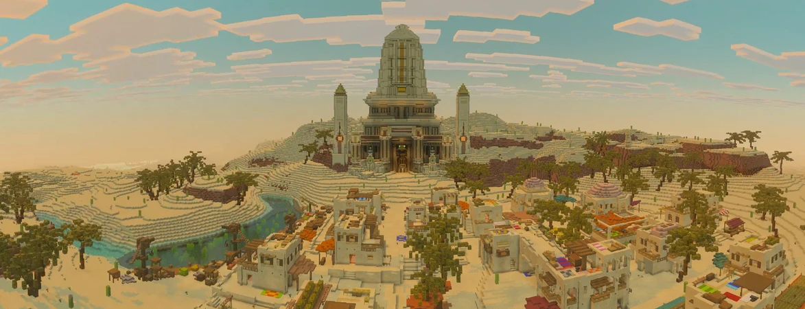 Desert Temple panorama