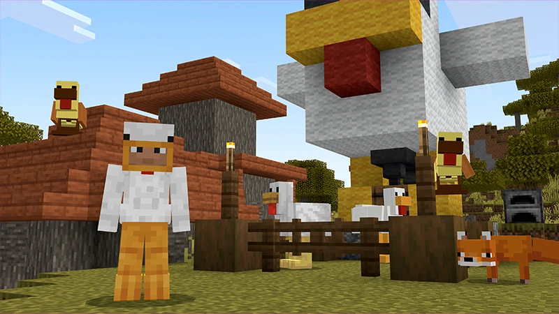 Скриншот LEGO MINECRAFT CHICKEN MOUNTS №2